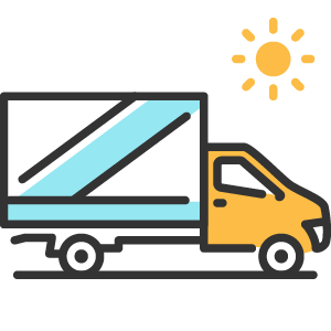 Environmentally responsible clearance team icon