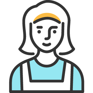 Environmentally responsible clearance team icon