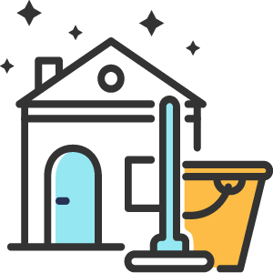 House clearance service icon - West Midlands