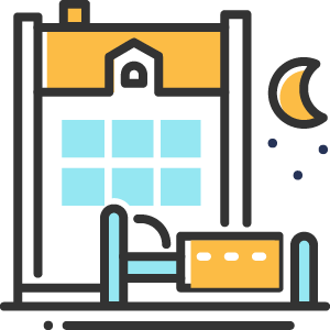 Rubbish removal service icon - waste collection and recycling